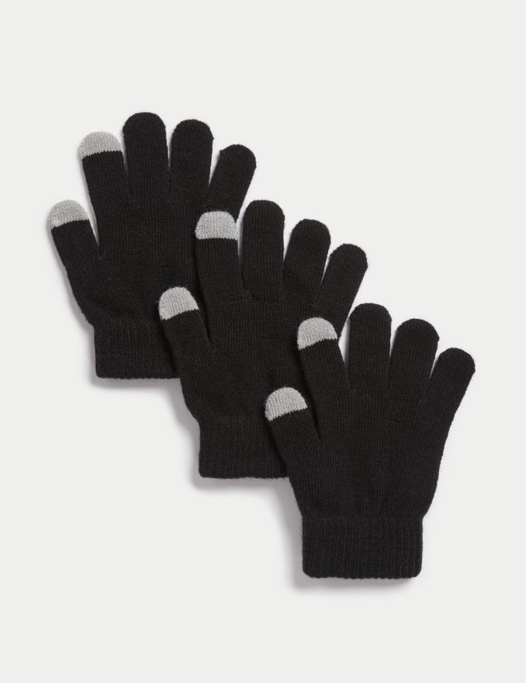 Kids 3pk Magic Gloves M S Collection M S