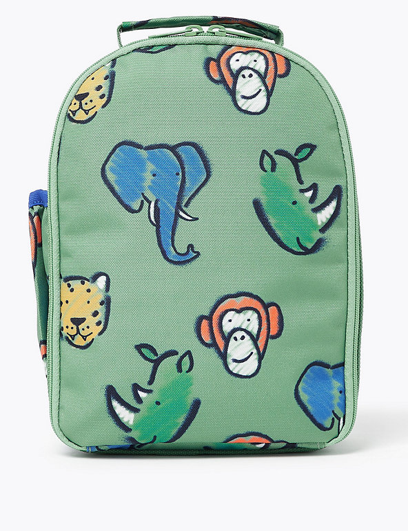 Kids' Animal Design Lunch Box Bag | M&S