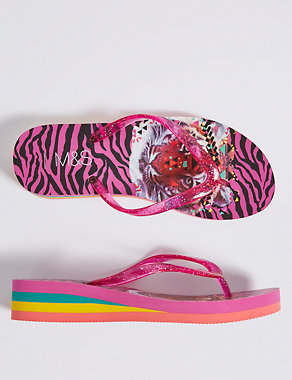Kids' Animal Print Sandals Image 2 of 5