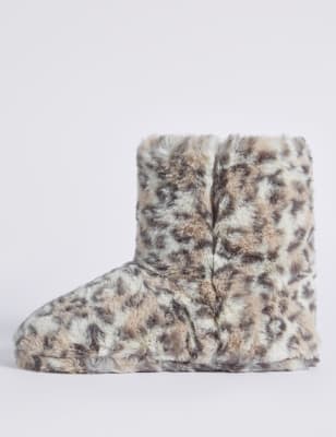 Animal sales slipper boots