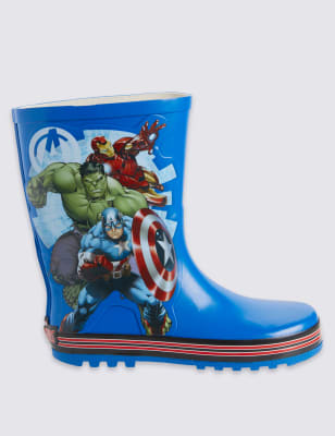 Boys on sale avengers wellies