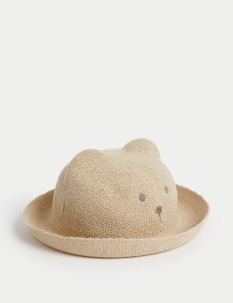 Kids' Bear Sun Hat (1-6 Yrs) 1 of 3