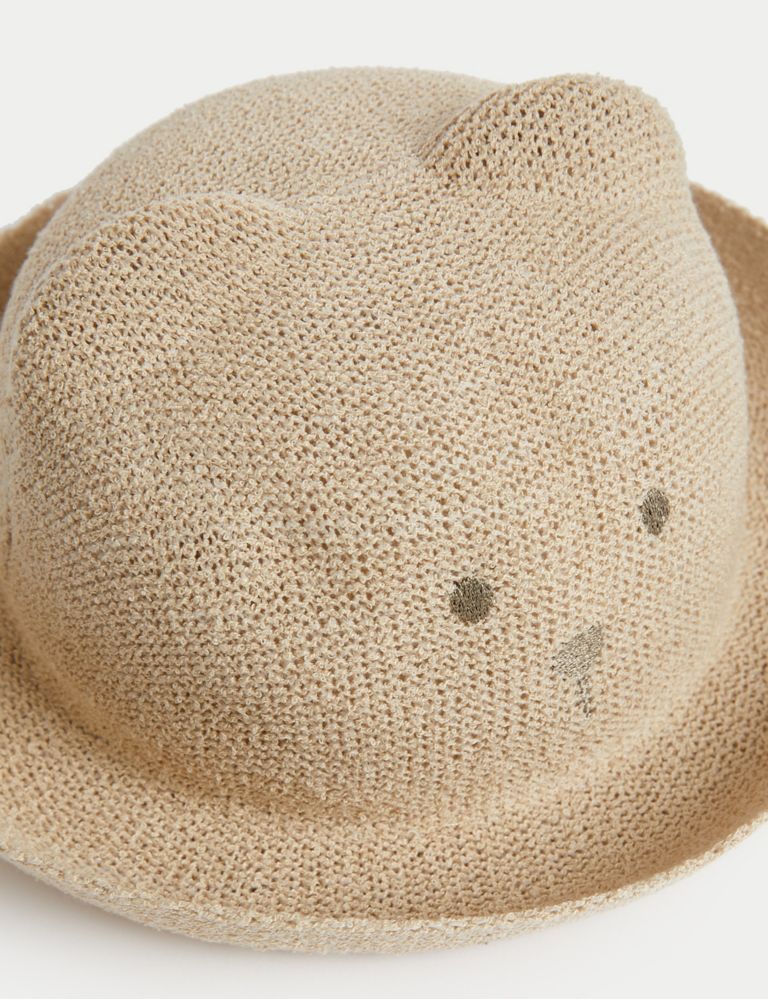 Kids' Bear Sun Hat (1-6 Yrs) 3 of 3