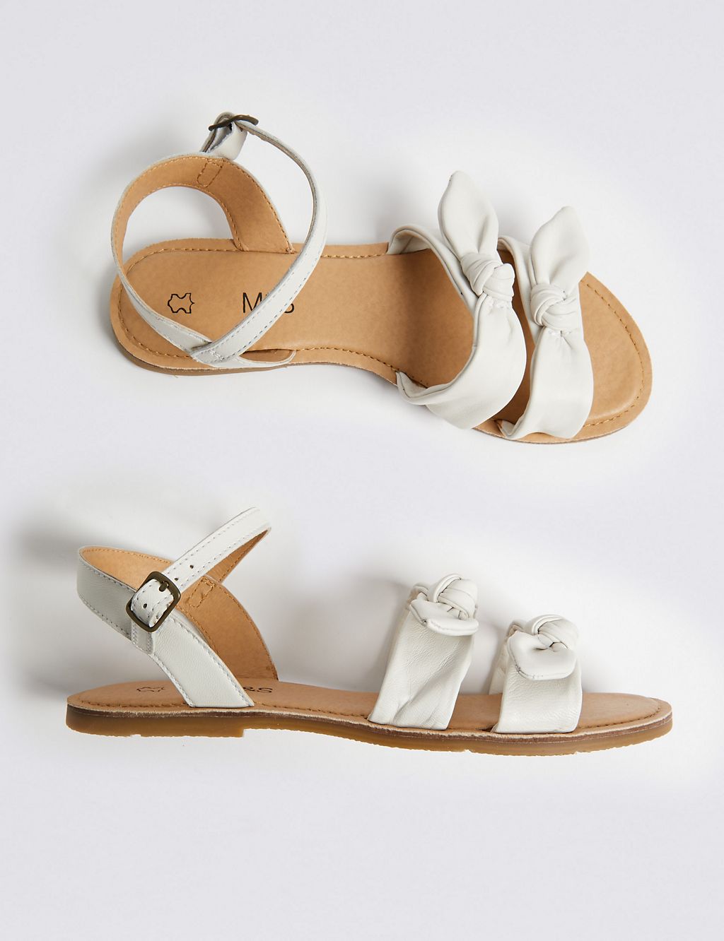 Kids' Bow Sandals (13 Small - 6 Large) 1 of 5