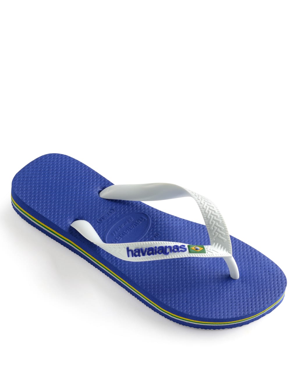 Kids' Brazil Logo Flip-Flops (Size 7-13) 3 of 4