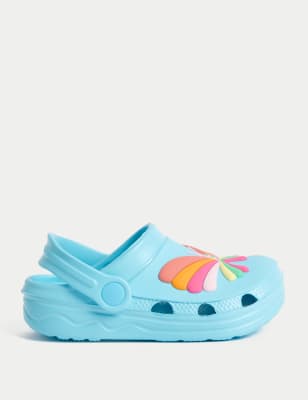 Kids discount butterfly crocs