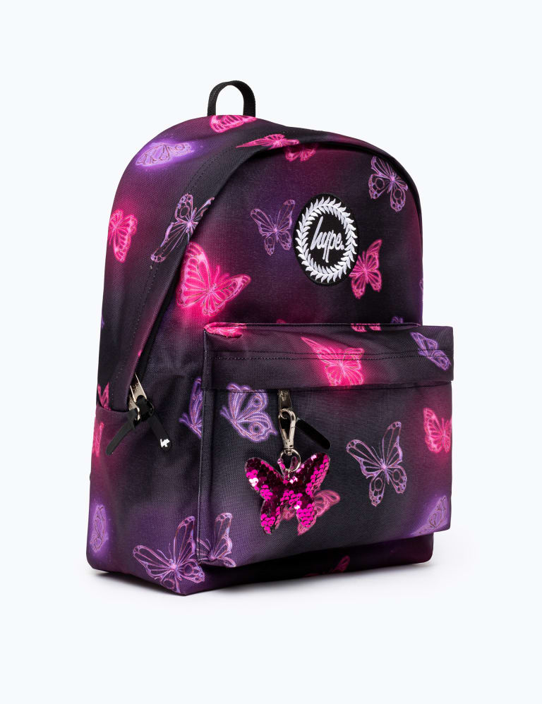 Kids Butterfly Print Backpack Hype M S