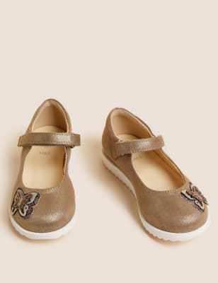 Kids' Butterfly Riptape Mary Jane Shoes (4 Small - 13 Small) Image 2 of 4