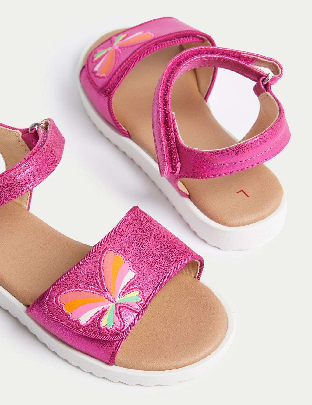 Kids' Butterfly Sandals (4 Small - 2 Large) 2 of 4