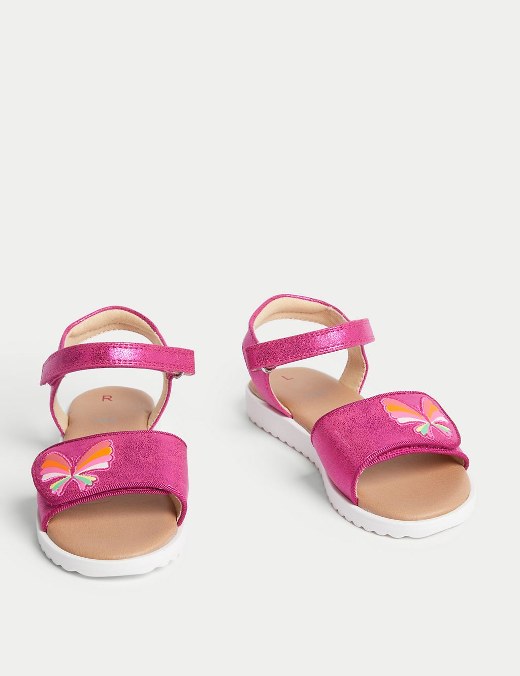 Kids' Butterfly Sandals (4 Small - 2 Large) 1 of 4
