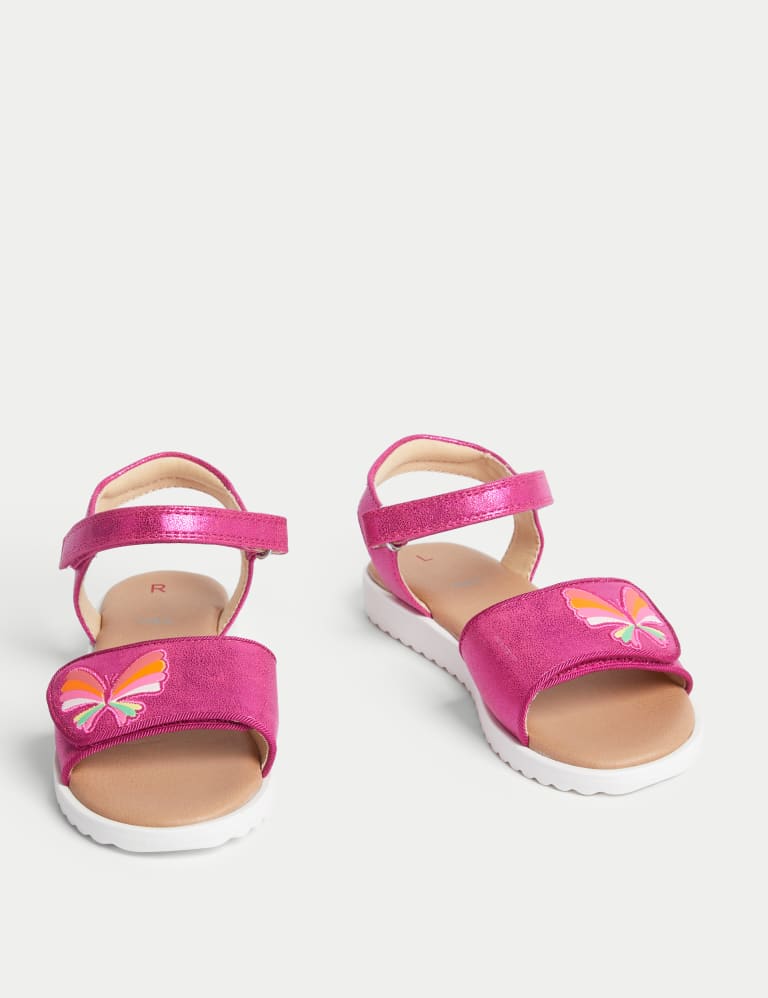 Kids Butterfly Sandals 4 Small 2 Large M S Collection M S