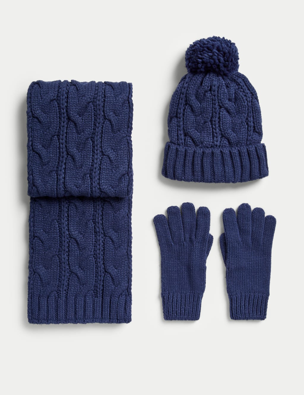 Basic Hat & Mitten Set for Women Knitting Pure and Simple 