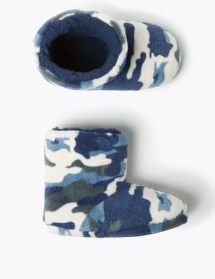 Kids best sale camo slippers