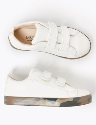 Kids' Camouflage Sole Riptape Trainers (5 Small - 12 Small) Image 2 of 5