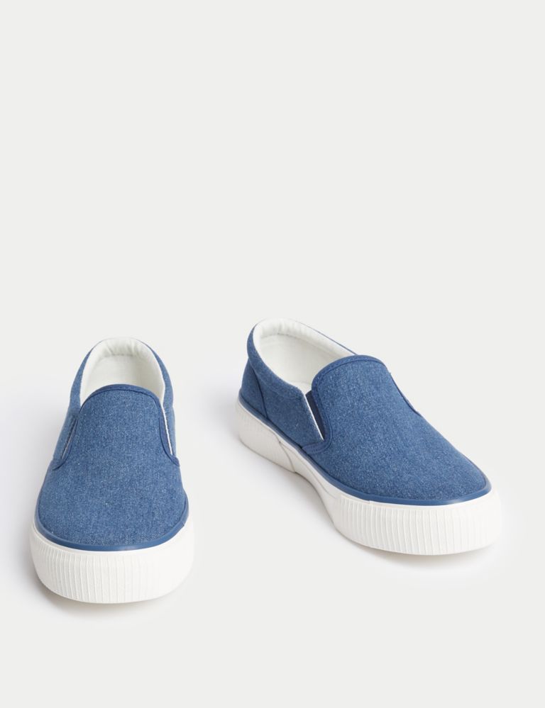 Kids' Canvas Slip-on Pumps (13 Small- 7 Large) 2 of 4