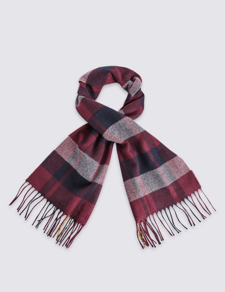 Kids' Checked Scarf 1 of 1