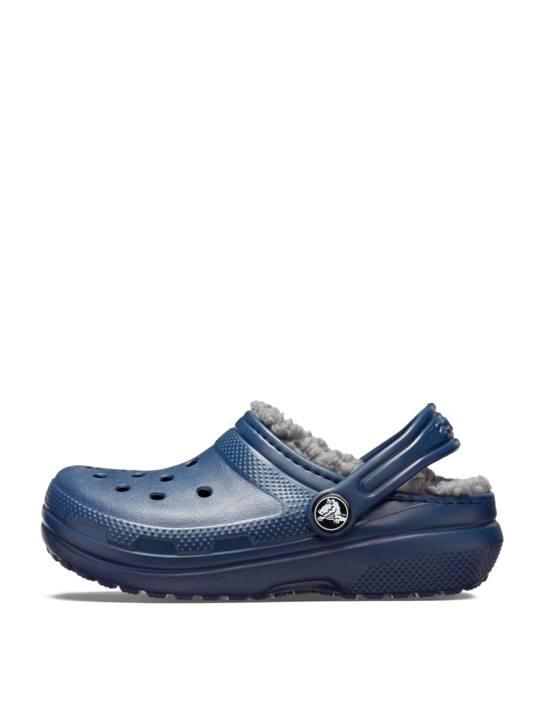 Kids Classic Fleece Lined Clogs 4 Small 10 Small Crocs M S
