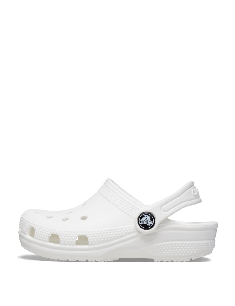 Kids white crocs size 3 sales