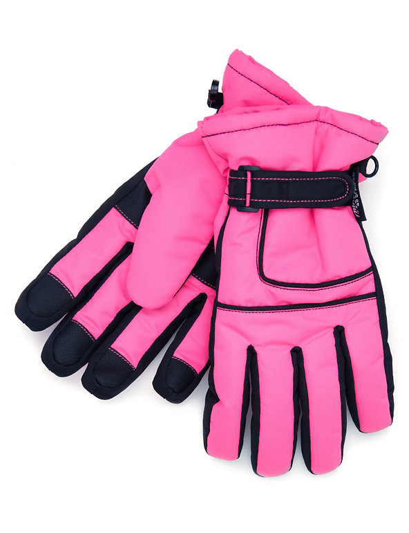 Kids' Colour Block Ski Gloves with Stormwear™ & Thinsulate™ Image 1 of 1