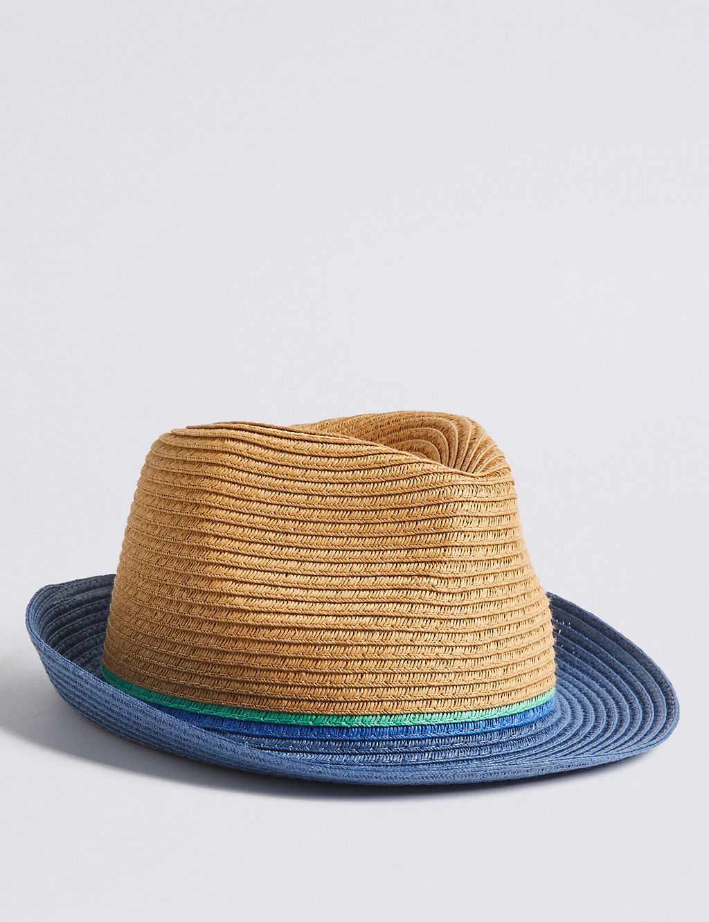 Kids’ Colour Block Trilby Hat (6 Months - 14 Years) 3 of 3