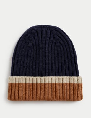 Navy blue cheap winter hat