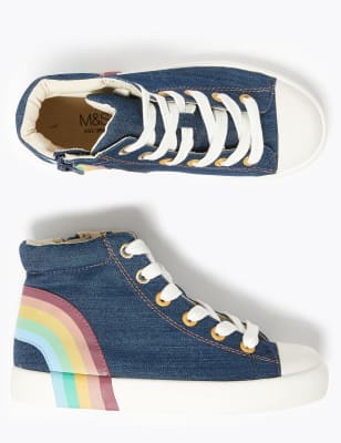 kids rainbow trainers