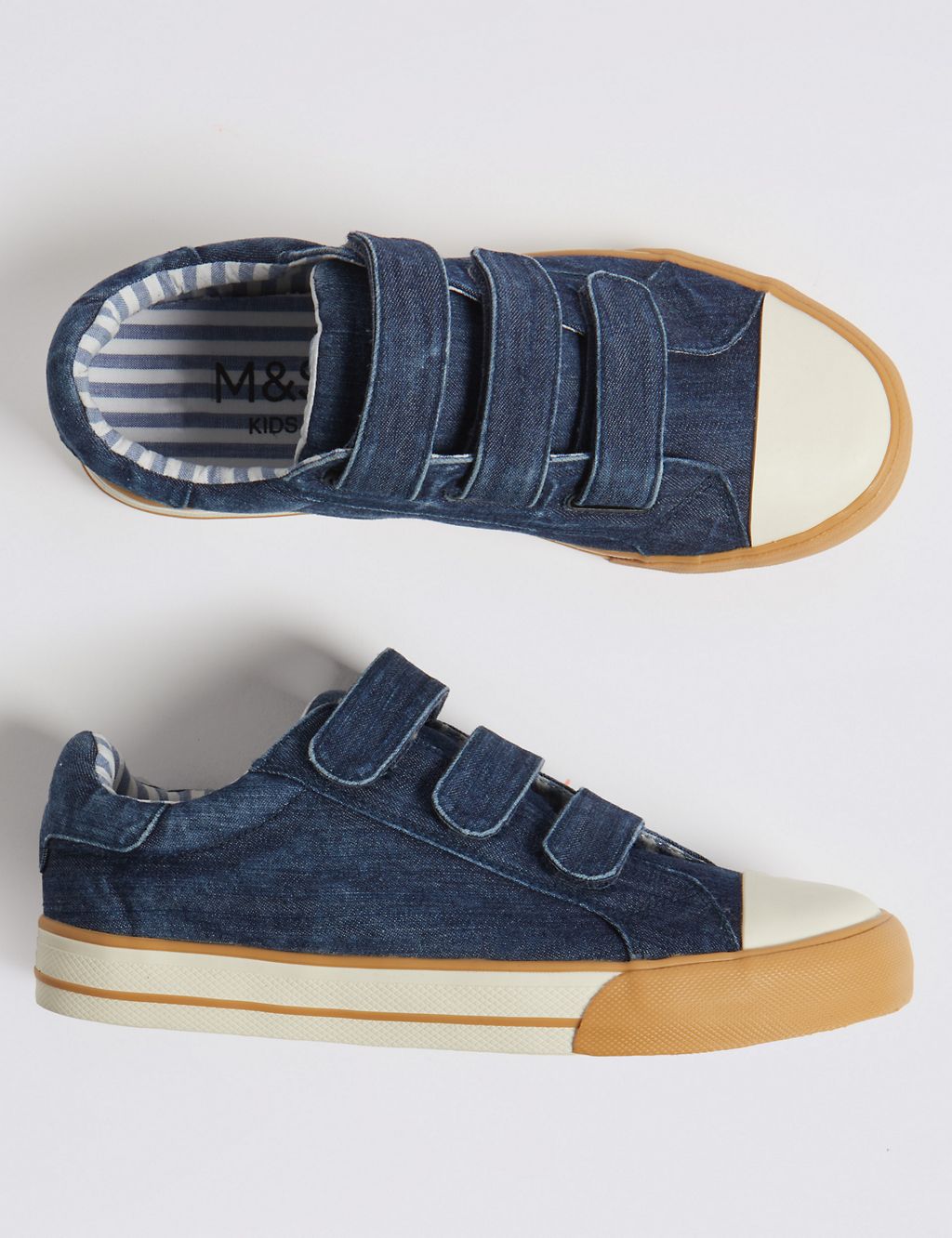 Kids’ Denim Trainers (13 Small - 7 Large) 1 of 5