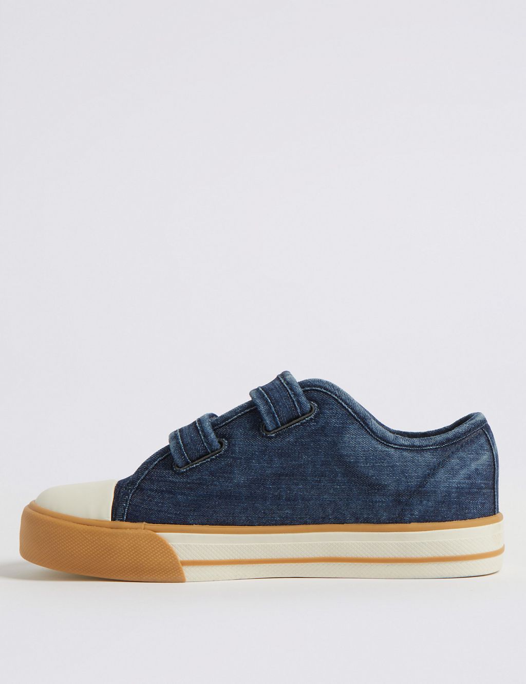 Kids’ Denim Trainers (5 Small - 12 Small) 2 of 5