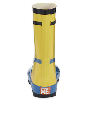 Kids' Despicable Me™ Minion Welly Boots Image 2 of 5