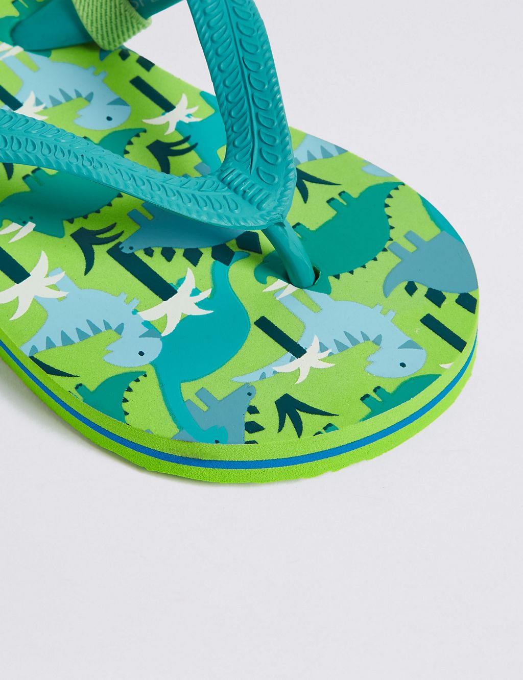 Kids’ Dinosaur Print Flip-flops (5 Small - 12 Small) 4 of 4