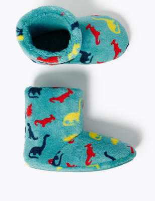 boys dinosaur slippers