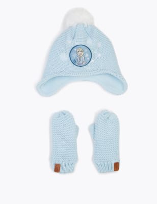 Frozen hat hot sale and mitten set