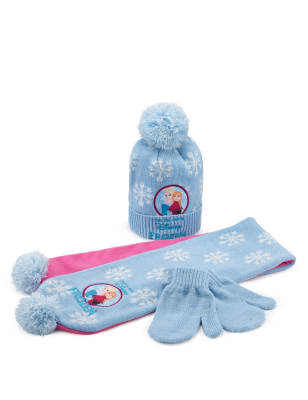 elsa hat and gloves
