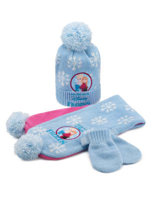 elsa hat and gloves