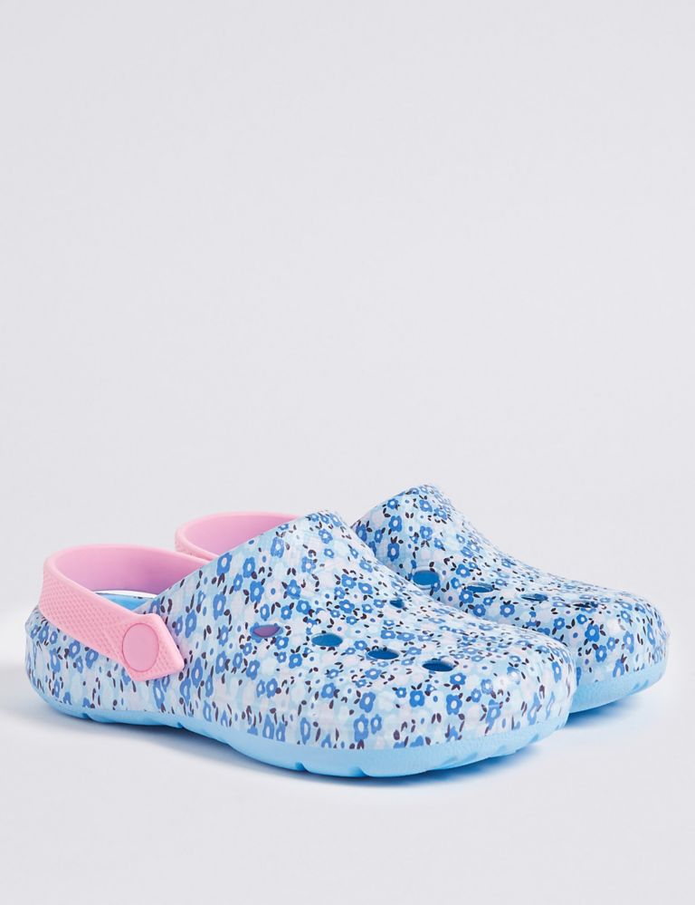 Kids’ Ditsy Floral Clogs (5 Small - 12 Small) 1 of 4