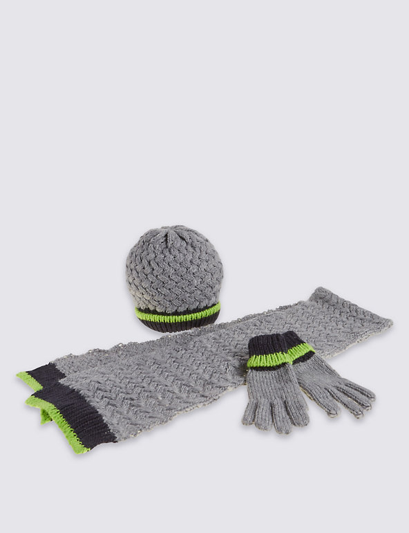 Kids' Easy Hats, Scarf & Gloves Sets Image 1 of 1