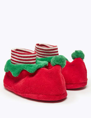 Childrens on sale elf slippers