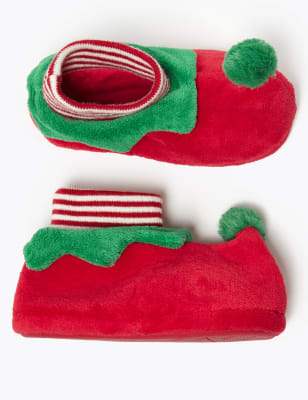 boys elf slippers