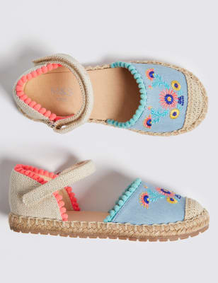 Kids Espadrille Sandals 5 Small 12 Small M S