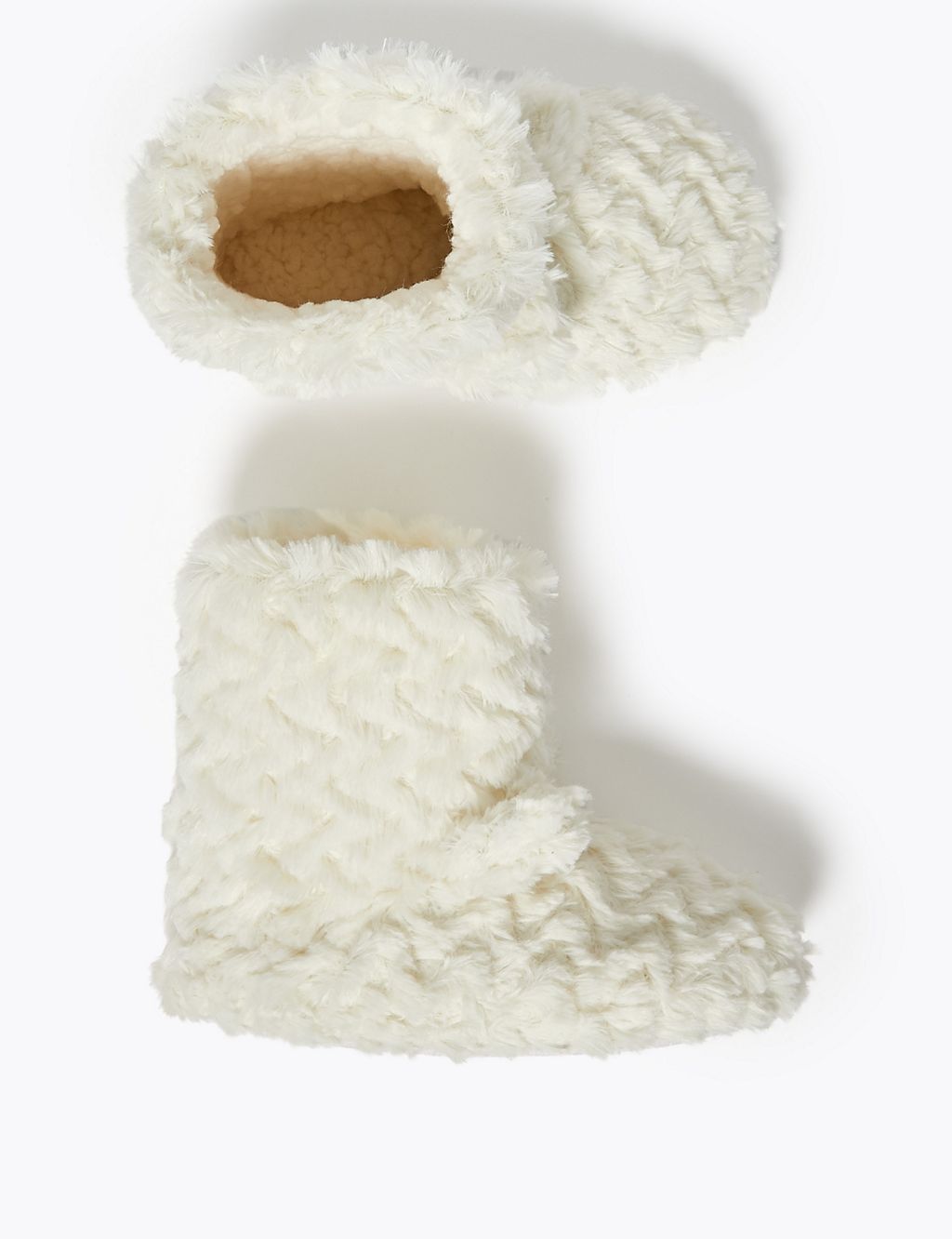 Kids' Faux Fur Slipper Boots (5 Small - 6 Large) 1 of 5