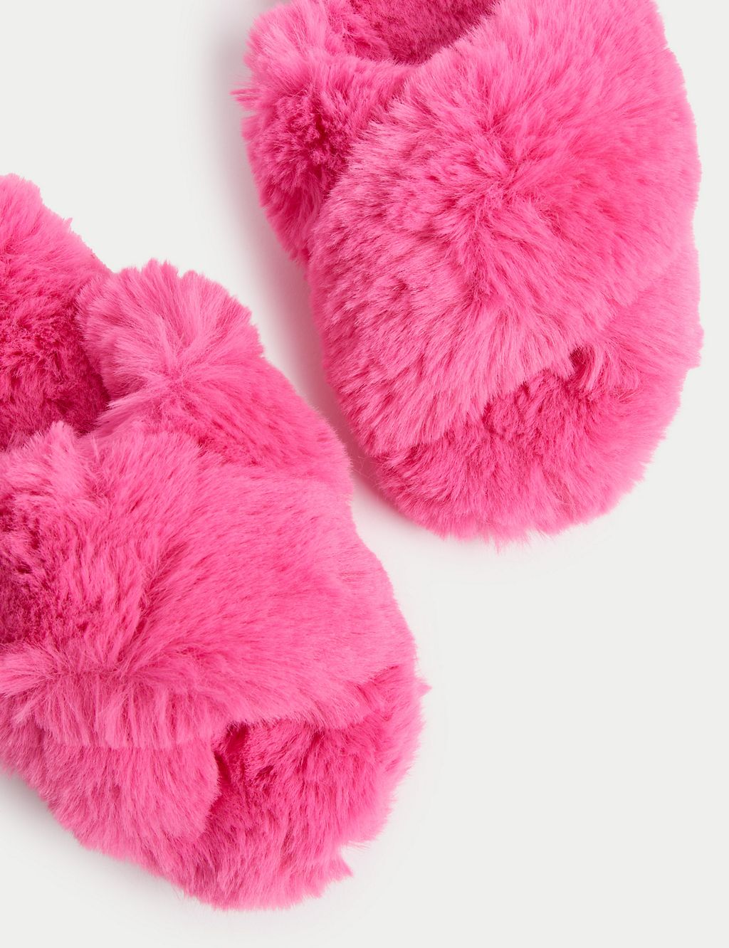 Kids' Faux Fur Slippers (13 Small - 6 Large) 2 of 4