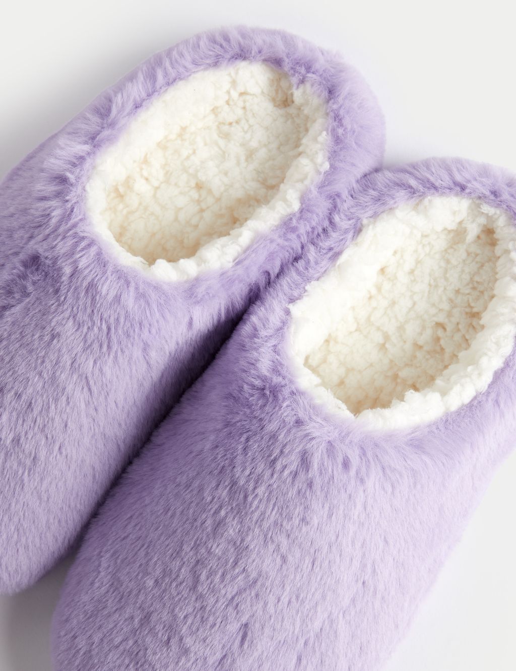 Kids' Faux Fur Slippers (13 Small - 6 Large) 2 of 4