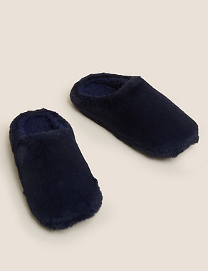 Kids' Faux Fur Slippers (13 Small - 7 large) Image 2 of 4