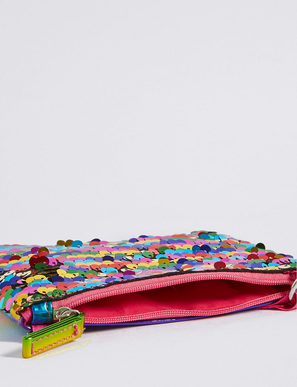 Kids’ Faux Leather Sequin Phone Bag 4 of 4