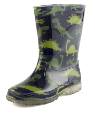 Wellies with flashing on sale lights