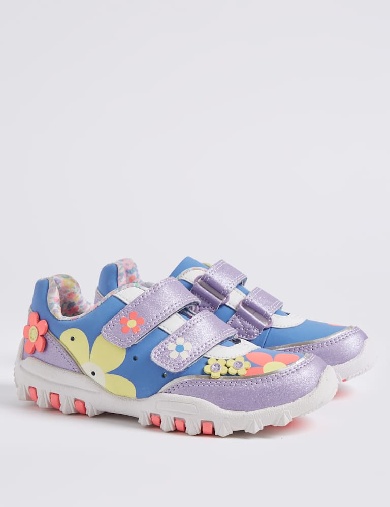 Kids' Flashing Lights Fashion Trainers (5 Small - 12 Small) | Mu0026S