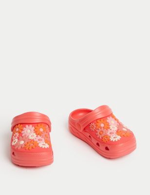 Kids' Floral Clogs (4 Small - 2 Large) Image 2 of 4