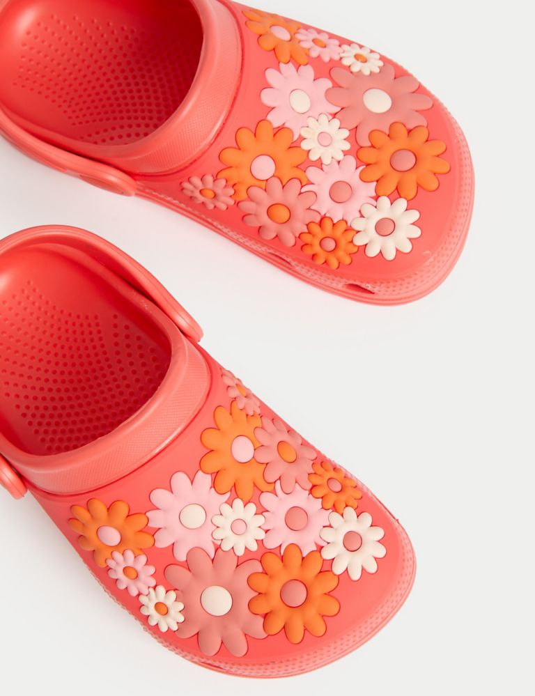 Kids' Floral Clogs (4 Small - 2 Large) 1 of 4
