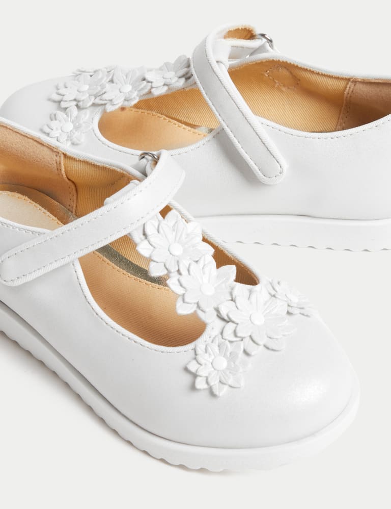 Kids Floral Mary Jane Shoes 4 Small 2 Large M S Collection