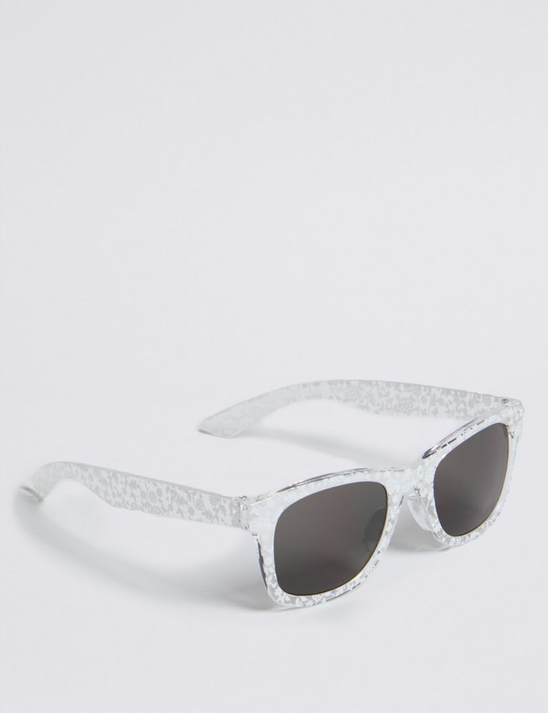 Kids' Floral Print Sunglasses (7-10 Years) 1 of 2